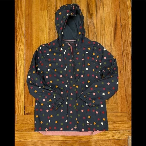 Joules Polka Dot Rainy Day Slicker Size 11-12 years - Picture 2 of 14